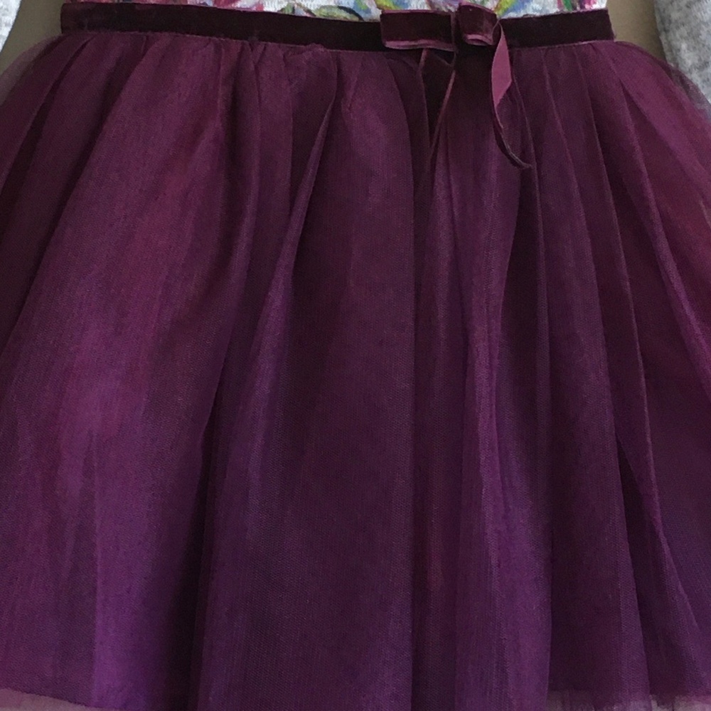 Zunie Little Girl Floral 3/4 sleeve Dress size 4. - Picture 7 of 9